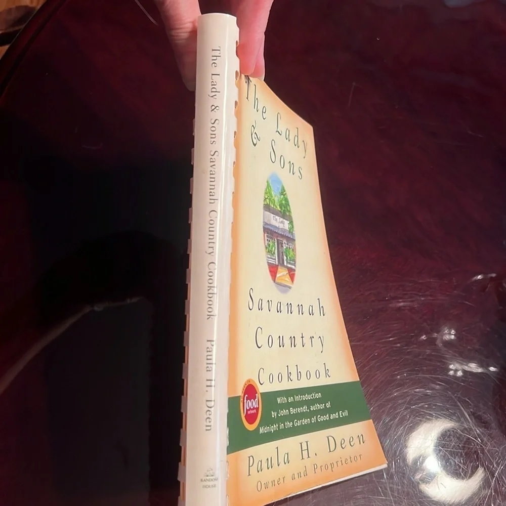 Lady & Sons Spiral Savannah Country Cookbook Paula Deen 1997